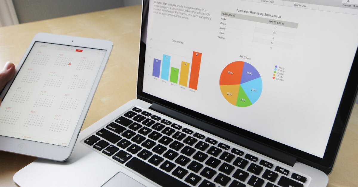 Pessoa analisando dados de performance em laptop para otimizar conteúdo